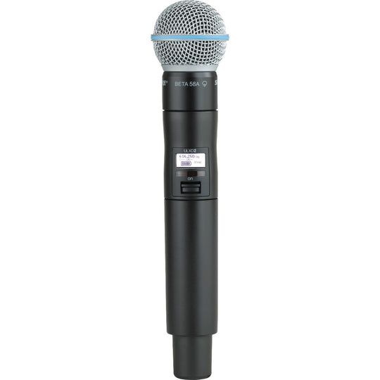 Shure ULXD2 Beta 58A Handheld Wireless Microphone Transmitter