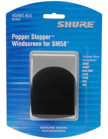 Shure A58 WS Packaging