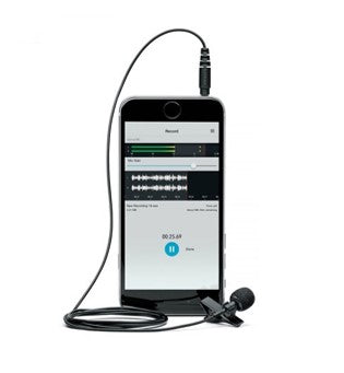 Shure Motiv MVL in smartphone