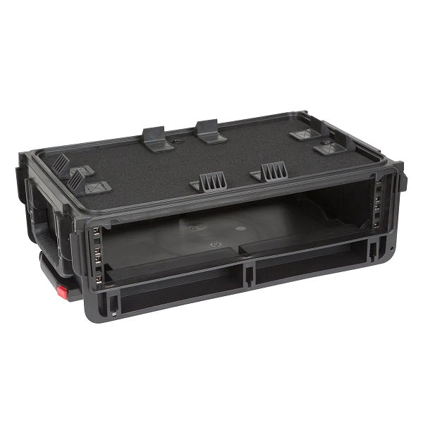 SKB Injection Molded 2U Studio Flyer Rack Case