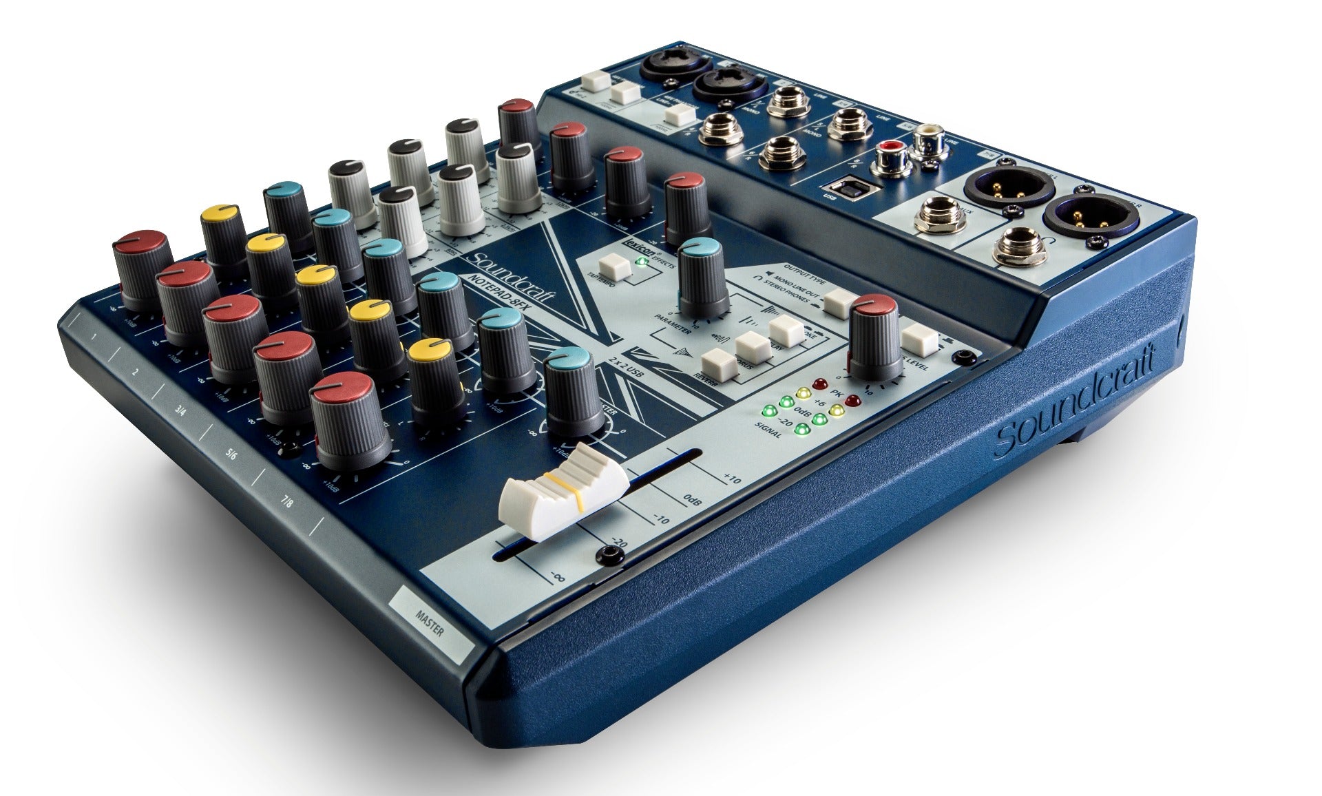 Soundcraft Notepad-8FX | Compact 8-Channel Analog Mixer with USB