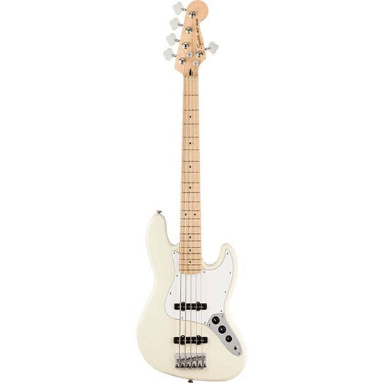 Squier Affinity J Bass V - Olympic White
