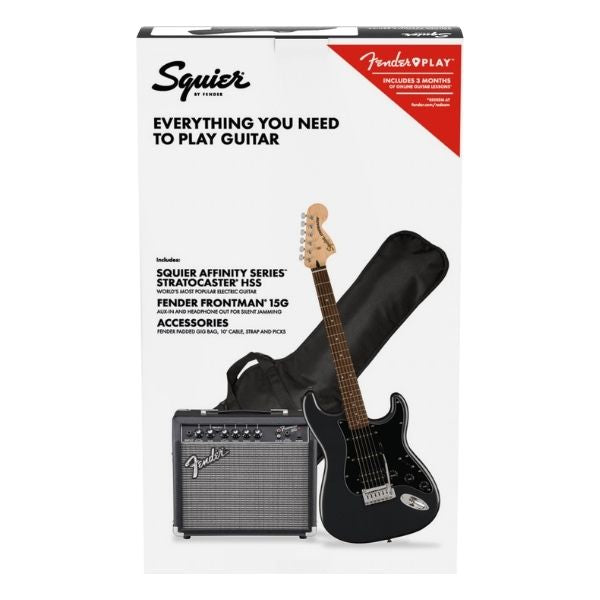 Squier Affinity Series HSS Strat Pack - Black