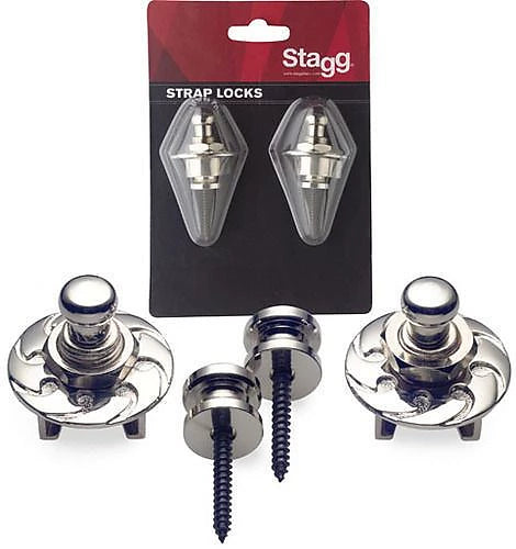 Stagg Chrome Strap Locks