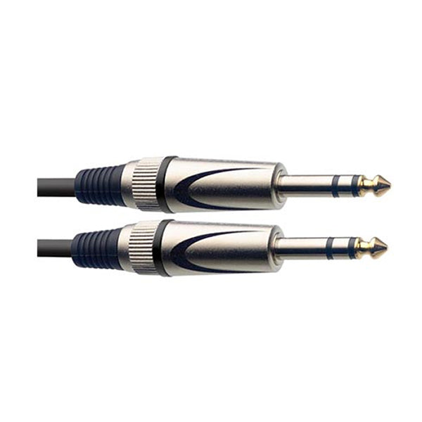 Stagg  Audio Cable  TRS 1/4" to TRS 1/4" 1M SAC1PS DL