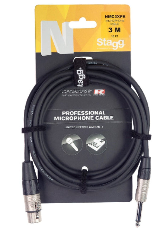 Stagg Microphone Cable XLRF to TSM (3m) NMC3XPR