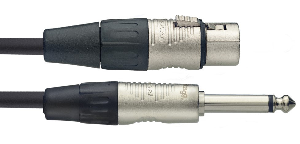 Stagg NMC6XPR Mic Cable XLR to Jack Plugs