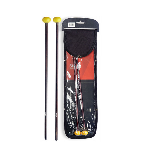 Stagg Xylophone Mallets Medium - Yellow (SMX-WN1)