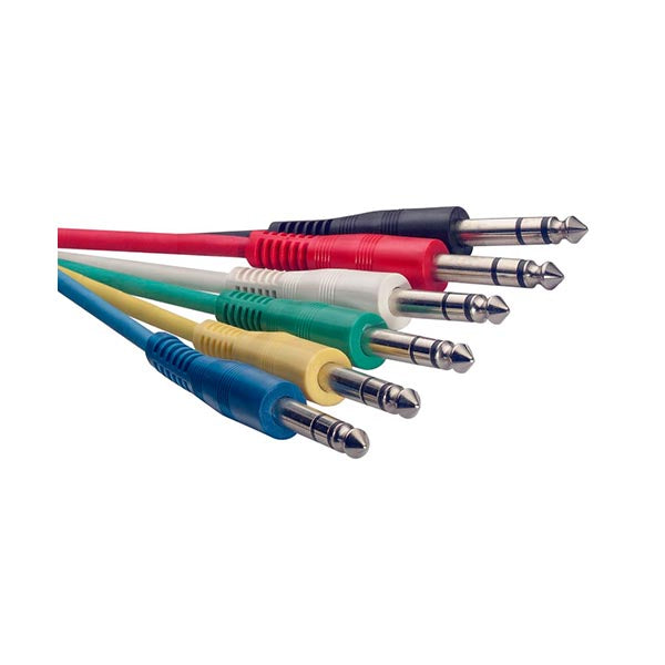 Stagg  Stereo Patch Cable 30cm - 6pk