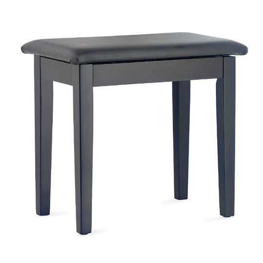 Stagg Piano Bench with vinyl top and storage compartment PBF23BKM
