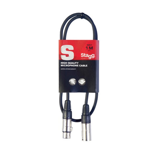 Stagg Microphone Cable (1m) SMC1