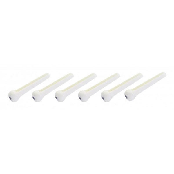 Stagg Bridge Pin Set - White