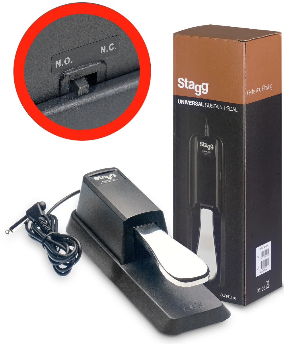 Stagg Piano Sustain Pedal SUSPED 10