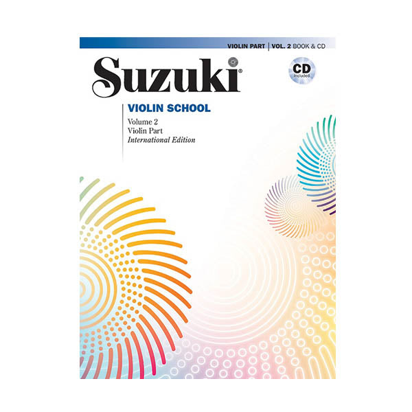 Suzuki Violin School Volume 2 Book/CD