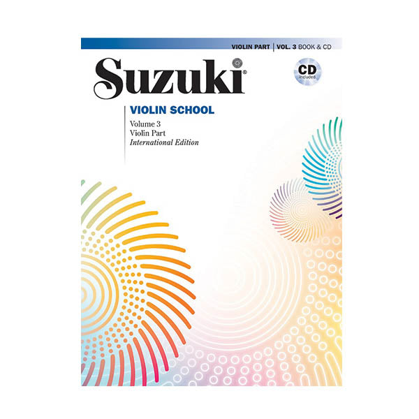 Suzuki Violin School Volume 3 Book/CD