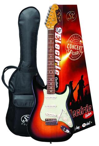 SX VES34TS 3/4 Electric Guitar