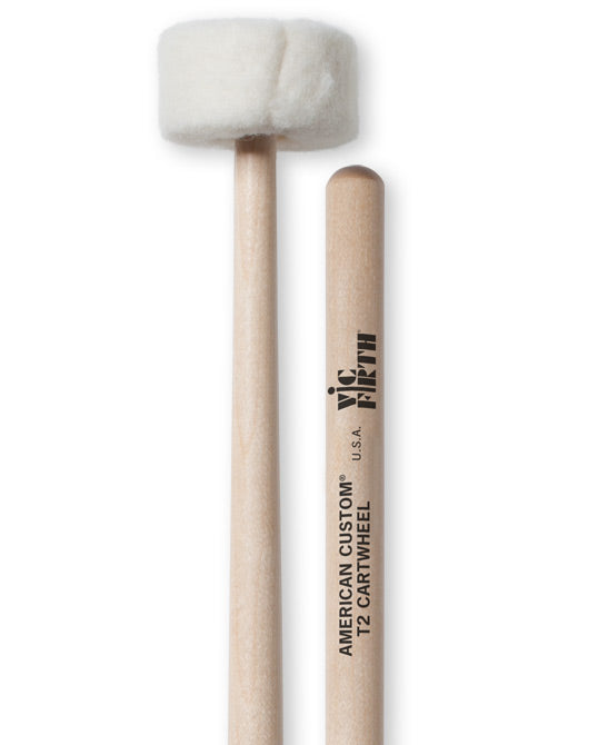 Vic Firth T2 American Custom Timpani Mallets - Cartwheel (VFT2)