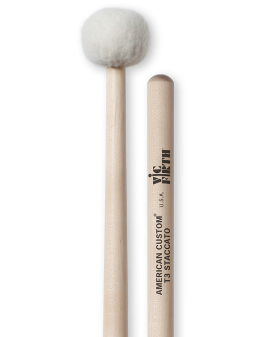 Vic Firth T3 American Custom Timpani Mallets - Staccato (VFT3)