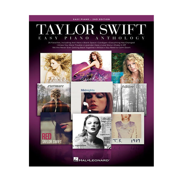 Taylor Swift Easy Piano Anthology  2nd Edition