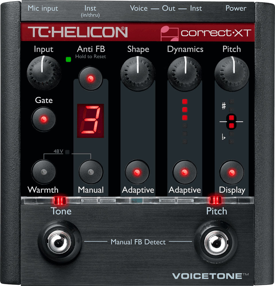 TC-Helicon Voicetone T1 - Vocal Processor | Turramurra Music