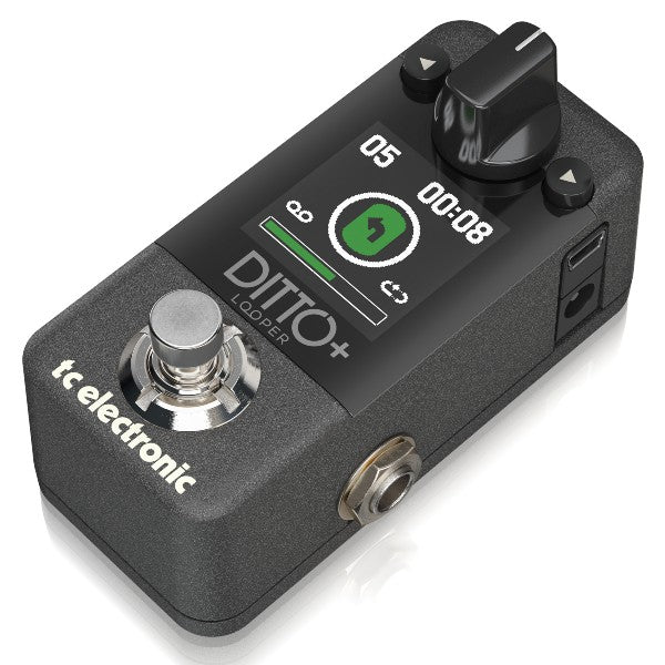 TC Electronic Ditto+ Looper angle 2