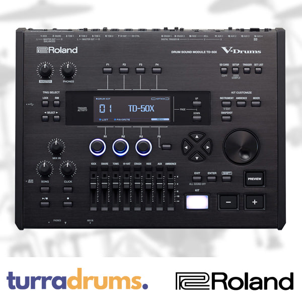Roland TD-50KV2 Electronic Drum Kit with Mesh Heads