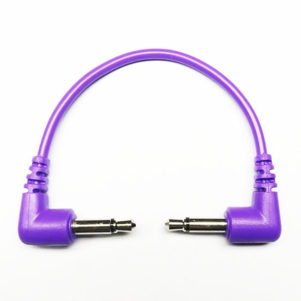 Tendrils Right Angled Eurorack Cables 10cm (Purple) 6pk
