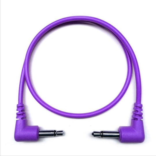 Tendrils Right Angled Eurorack Cables 30cm (Purple) 6pk