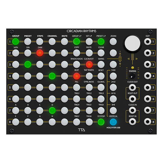 Tiptop Audio Circadian Rhythms - Black