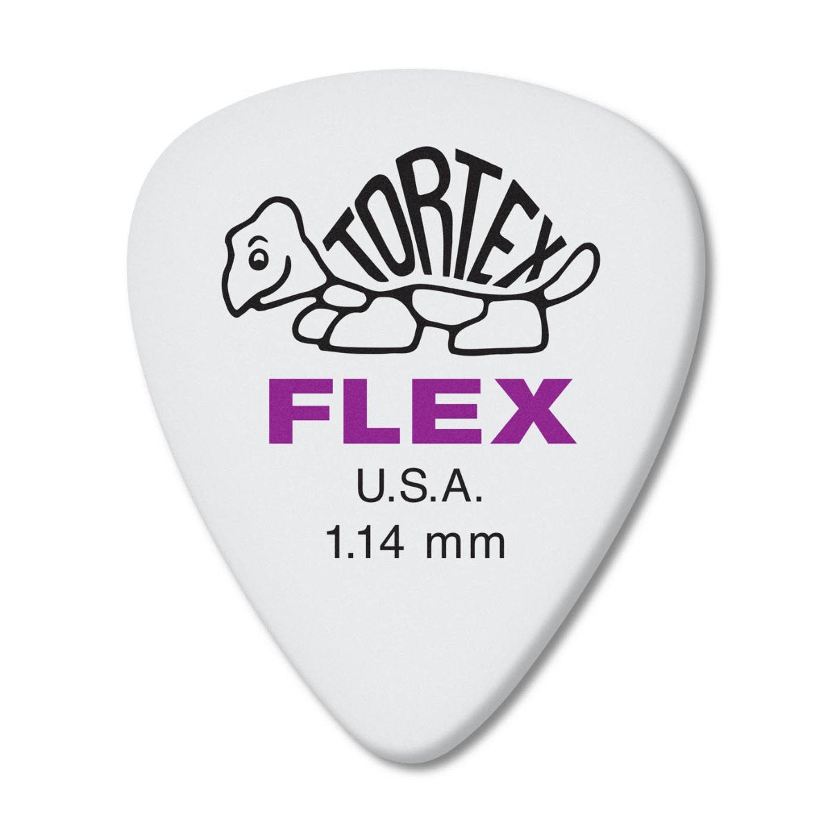 Jim Dunlop Tortex Flex Standards Guitar Picks 1.14mm Bulk 72 Pack
