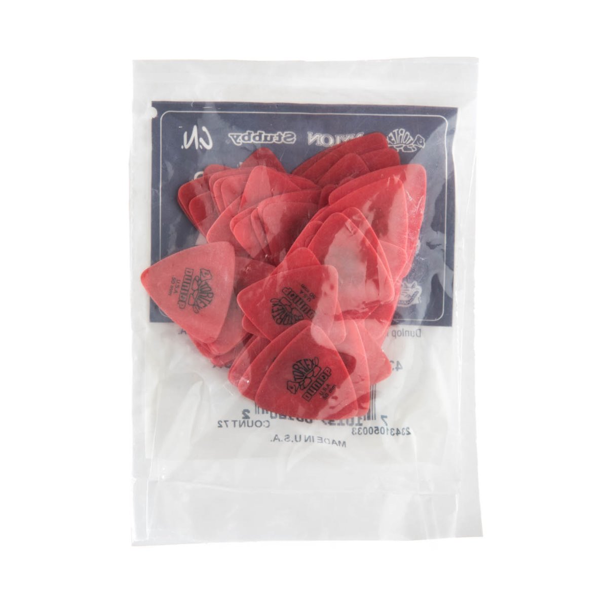 Jim Dunlop Tortex Triangle 0.50mm - 72 Pack