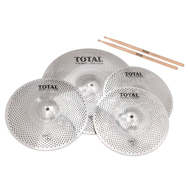 Total Percussion Low Volume Cymbal Pack 14/16/20 - SRC50