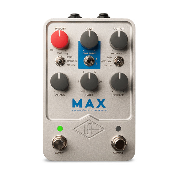 ギター UAFX Max Preamp & Dual Compressor Universal Audio UAFX MAX - Preamp & Dual Compressor | Turramurra Music