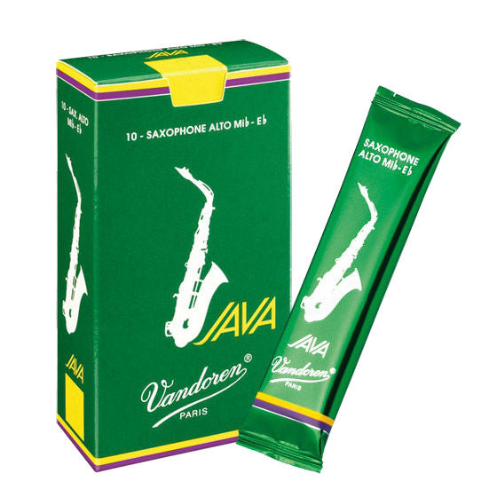 Vandoren Java E-Flat Alto Sax Reeds 10 Pack