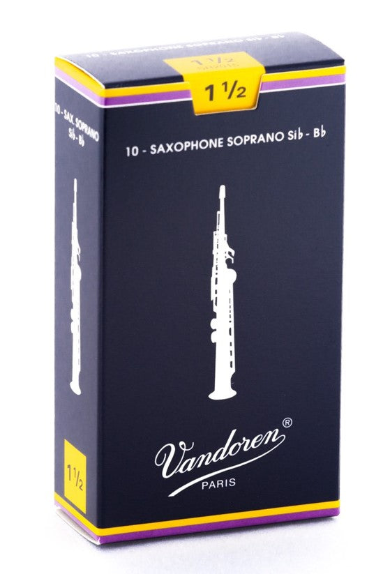 Vandoren Soprano Sax Reeds 10 Pack