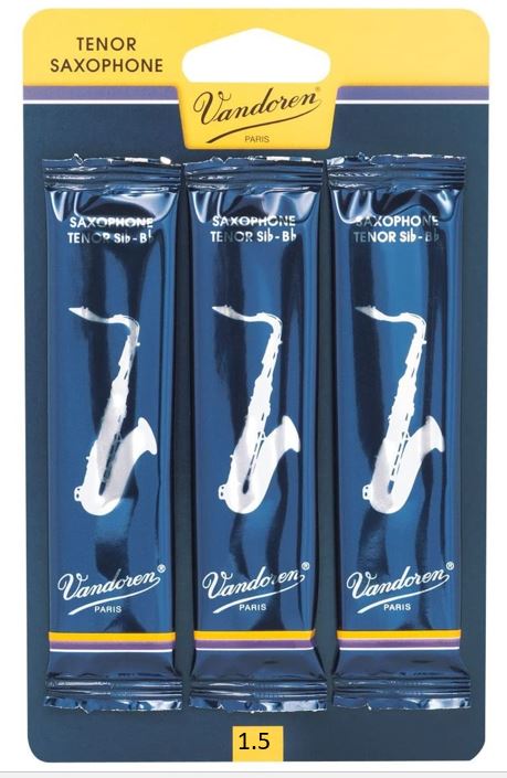 Vandoren Tenor Sax Reeds 3 Pack