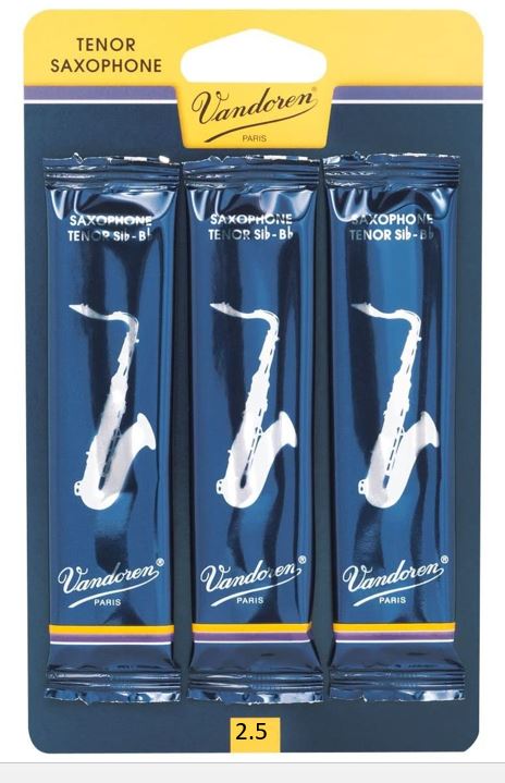 Vandoren Tenor Sax Reeds 3 Pack