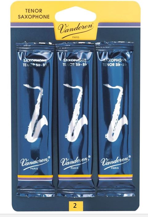 Vandoren Tenor Sax Reeds 3 Pack