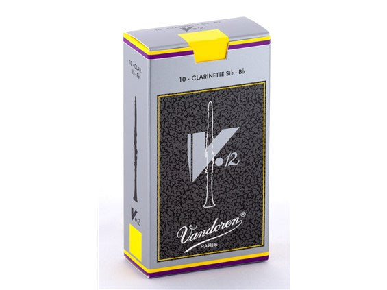 Vandoren V12 B-Flat Clarinet Reeds 10 Pack