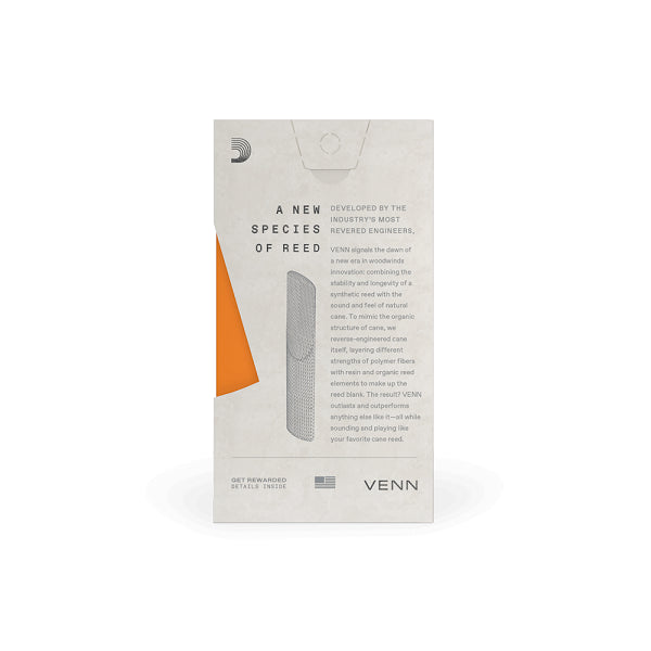 D'Addario Venn G2 Alto Saxophone Reed - Size 2.0