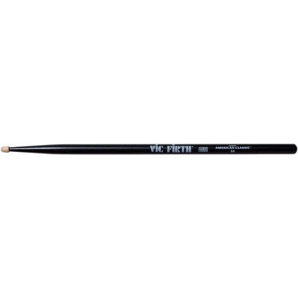 Vic Firth American Classic 5A Black Wood Tip Drumsticks (VF5AB)