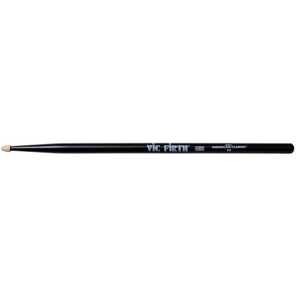 Vic Firth American Classic 5B Black Wood Tip Drumsticks (VF5BB)