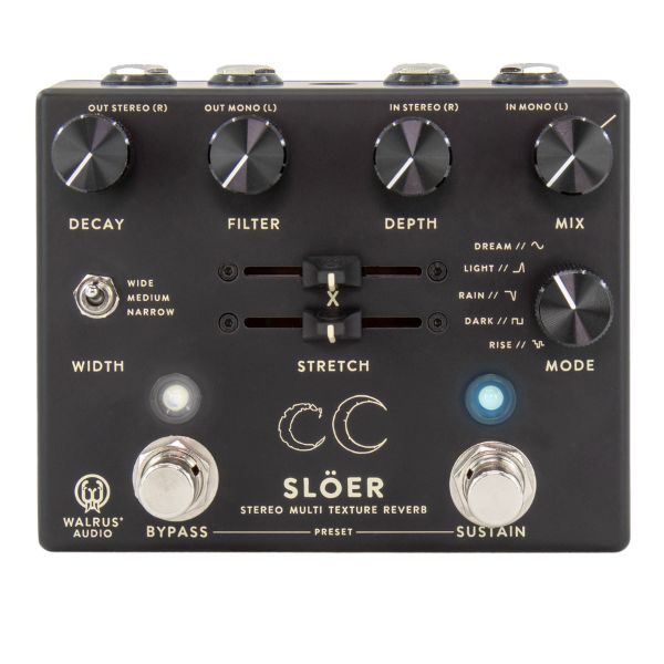 Walrus Audio Sloer (Black) - Front