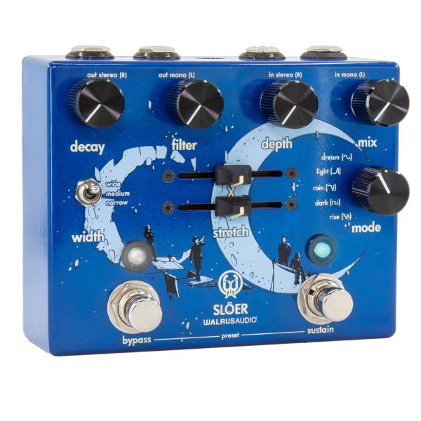 Walrus Audio Sloer - Stereo Ambient Reverb | Turramurra Musc