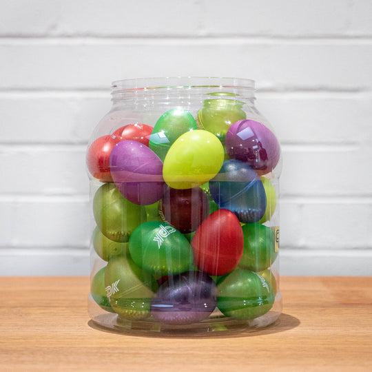 CPK Egg Shakers - Assorted Colours - Price Each