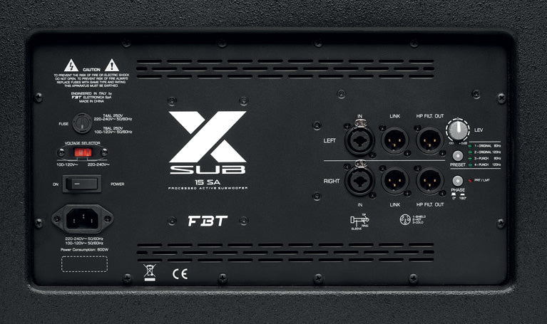 FBT X-Sub 15SA