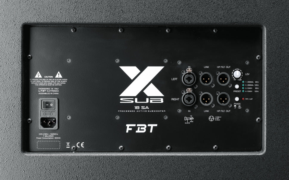 FBT X-Sub 18SA