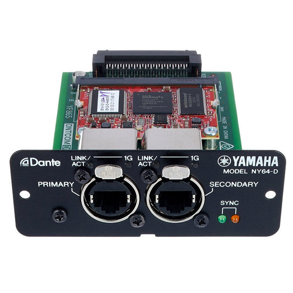 Yamaha NY64-D Dante Expansion Card | Turramurra Music