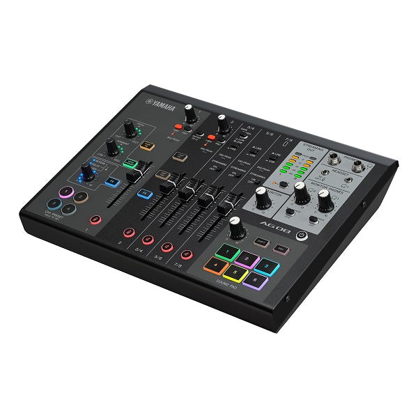 Yamaha AG08 Streaming Mixer - Black