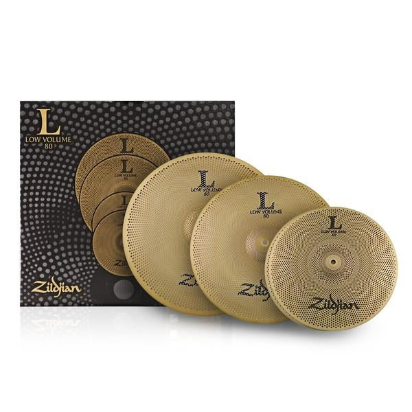 Zildjian L80 Low Volume Cymbal Set (LV468)